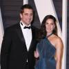 Aaron Rodgers des Green Bay Packers et Olivia Munn lors de la soirée Vanity Fair pour les Oscars le 22 février 2015