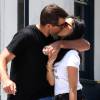 Olivia Munn et Aaron Rodgers des Green Bay Packers en amoureux dans les rues de Los Angeles en juin 2014