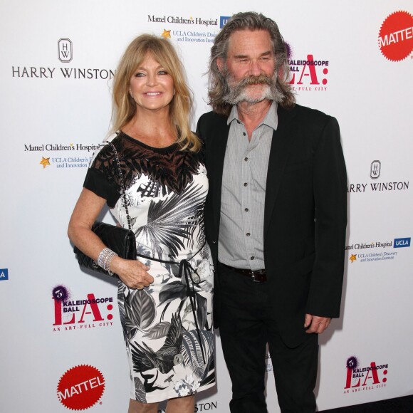 Kurt Russell et sa femme Goldie Hawn à la soirée "The Mattel Children's Hospital UCLA Kaleidoscope Award" à Culver City, le 2 mai 2015
