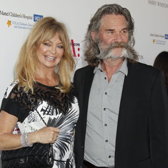 Goldie Hawn et son mari Kurt Russell à la soirée "The Mattel Children's Hospital UCLA Kaleidoscope Award" à Culver City, le 2 mai 2015