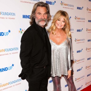 Kurt Russell et Goldie Hawn à la soirée "Love In For Kids" à Los Angeles, le 21 novembre 2014