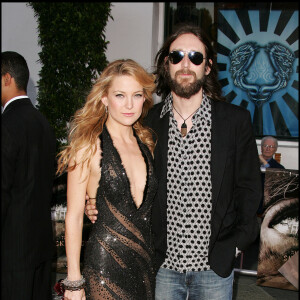 Kate Hudson et son ex-mari Chris Robinson à la première du film The Skeleton Key, à Los Angeles, le 8 février 2005