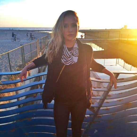 Hayden Panettiere a rajouté une photo d'elle sur sa page Twitter / octobre 2015