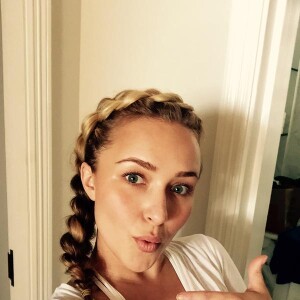 Hayden Panettiere a rajouté une photo d'elle sur sa page Twitter / octobre 2015