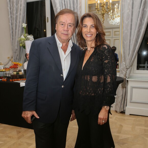 Daniel Lauclair, guest - Soirée de remise des prix de la 12ème édition du TROFEMINA (prix décerné à des femmes d'exception) au pavillon Royal à Paris, le 14 octobre 2015.