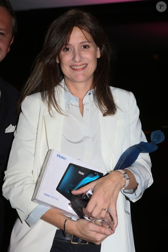 Magali Sallé Forestier (prix catégorie média) - Soirée de remise des prix de la 12ème édition du TROFEMINA (prix décerné à des femmes d'exception) au pavillon Royal à Paris, le 14 octobre 2015