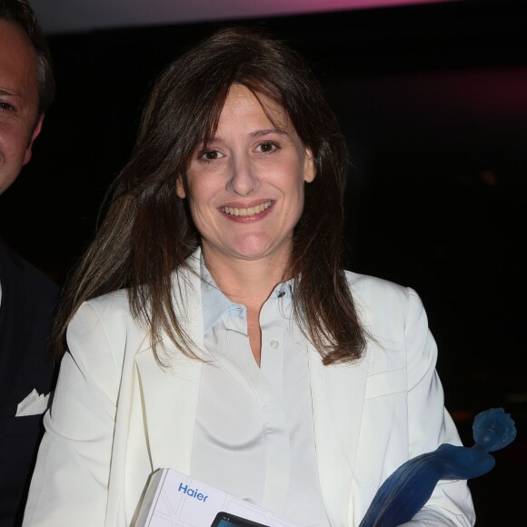 Magali Sallé Forestier (prix catégorie média) - Soirée de remise des prix de la 12ème édition du TROFEMINA (prix décerné à des femmes d'exception) au pavillon Royal à Paris, le 14 octobre 2015