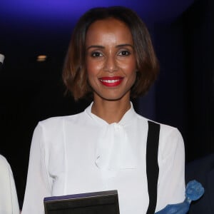 Sonia Rolland (Sonia, habillée par Georges Hobeika, a reçu le prix de la femme humanitaire de l'année) - Soirée de remise des prix de la 12ème édition du TROFEMINA (prix décerné à des femmes d'exception) au pavillon Royal à Paris, le 14 octobre 2015.