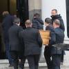 Exclusif - Alexandre Brasseur - Obsèques de Jean-Jacques Grimblat au crématorium du Père-Lachaise à Paris le 15 octobre 2015.
