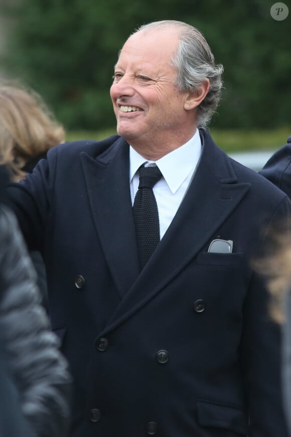 Exclusif - Obsèques de Jean-Jacques Grimblat au crématorium du Père-Lachaise à Paris le 15 octobre 2015.