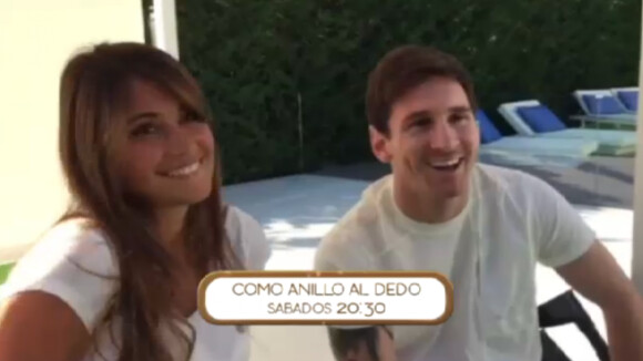 Lionel Messi et sa belle Antonella: Rires et confessions pour leur première télé