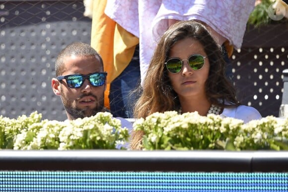 Mario Suarez et Malena Costa à Madrid, le 7 mai 2015.