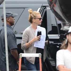 Exclusif - Julia Roberts sur le tournage du film "Mother's Day" à Atlanta, le 1er octobre 2015.