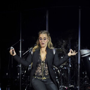 La chanteuse Anastacia en concert à Londres, le 23 janvier 2015