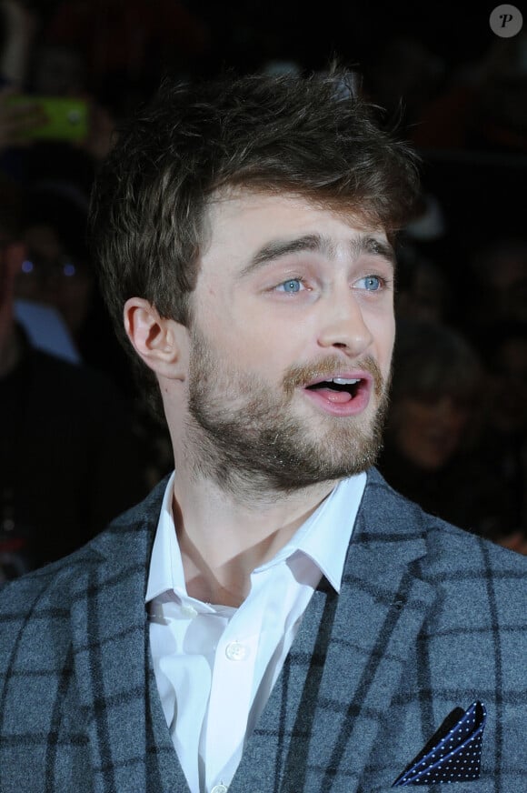 Daniel Radcliffe - Première du film "Horns" à Londres, le 20 octobre 2014.