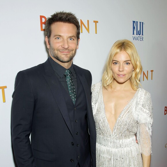 Bradley Cooper, Sienna Miller à la première du film Burnt (À vif) à New York le 20 octobre 2015.
