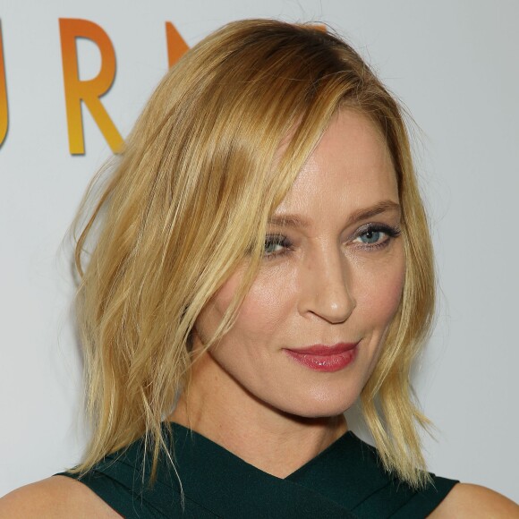 Uma Thurman à la première du film Burnt (À vif) à New York le 20 octobre 2015.