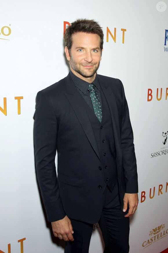 Bradley Cooper à la première du film Burnt (À vif) à New York le 20 octobre 2015.