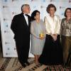 La reine Sofia d'Espagne au gala du 50e anniversaire de la World Monuments Fund à New York le 21 octobre 2015.