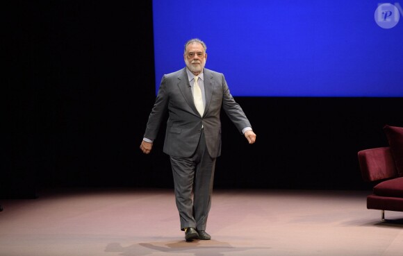 Francis Ford Coppola le 22 octobre 2015 au Théâtre Jovellanos à Gijon, lauréat du Prix Princesse des Asturies des Arts 2015, lors d'un hommage qui lui était rendu.