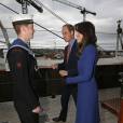 Kate Middleton et le prince William, comtesse et comte de Strathearn en Ecosse, ont pu découvrir le Discovery lors de leur première visite officielle à Dundee le 23 octobre 2015, en lien avec les activités de la duchesse de Cambridge dans le domaine de la santé mentale des enfants.