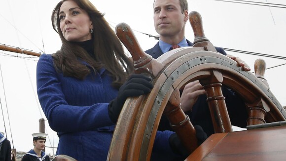Kate Middleton et le prince William, comtesse et comte de Strathearn en Ecosse, réalisaient leur première visite officielle à Dundee le 23 octobre 2015, en lien avec les activités de la duchesse de Cambridge dans le domaine de la santé mentale des enfants.