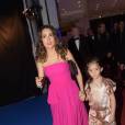 Salma Hayek et sa fille Valentina - Soirée du film "Le Prophète" au Vip Room à Cannes. Le 18 mai 2014