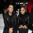 Wissam al Mana, Janet Jackson - People au defile Versace a l'occasion de la fashion week automne/hiver 2013/2014 a Milan en Italie le 22 fevrier 2013.