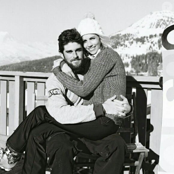 Alexandra Rosenfeld et Etienne à la Plagne