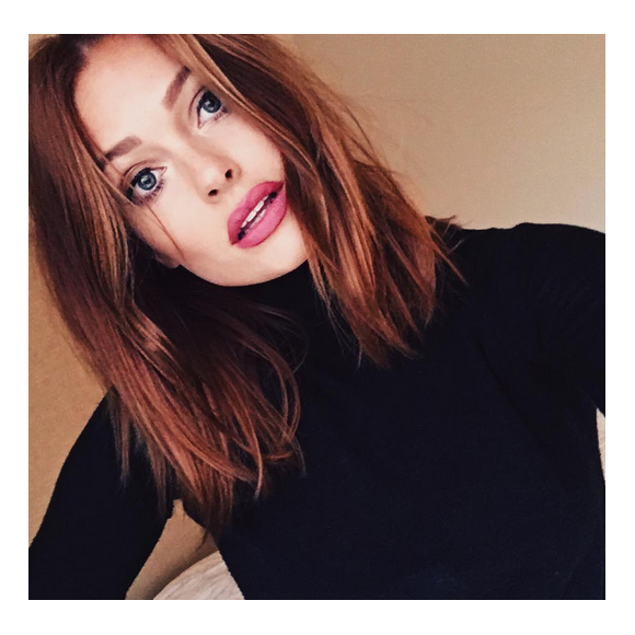 Caroline Receveur est devenue rousse / photo postée sur Instagram.