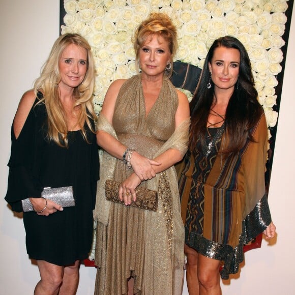 Kyle Richards, Kathy Hilton, Kim Richards à la soirée GVC Red Carpet Style à Los Angeles, le 23 février 2012