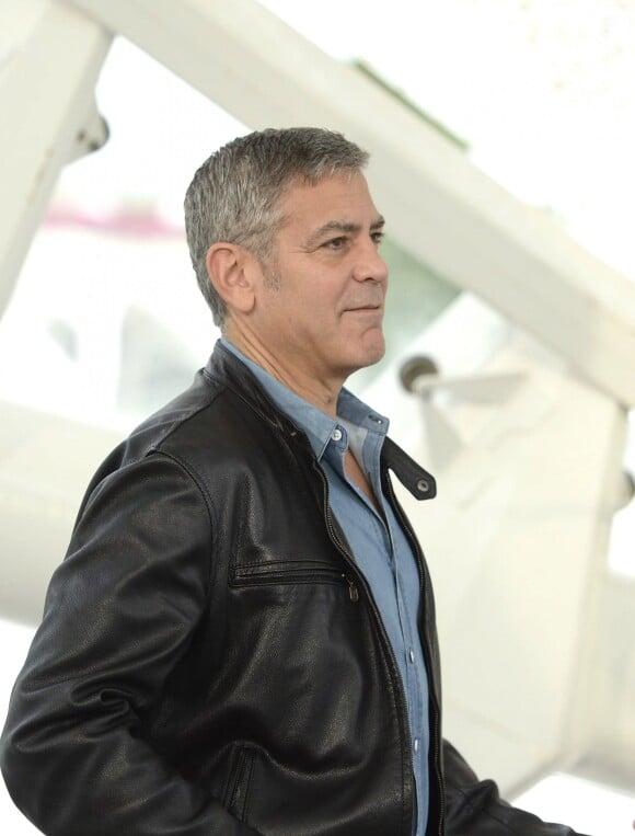 George Clooney - Conférence de presse du film "Tomorrowland" à Valence en Espagne le 19 mai 2015
