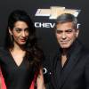 George Clooney et sa femme Amal Alamuddin Clooney - Première du film " Tomorrowland " à Los Angeles le 9 mai 2015