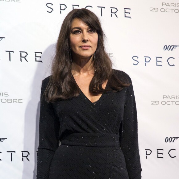 Monica Bellucci - Première du film "007 Spectre" au Grand Rex à Paris, le 29 octobre 2015.