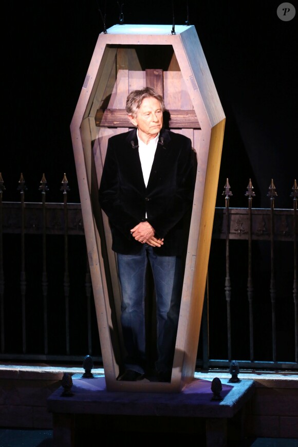 Roman Polanski - Lancement de la comédie musicale "Le Bal des Vampires" au théâtre Mogador à Paris, le 17 mars 2014.