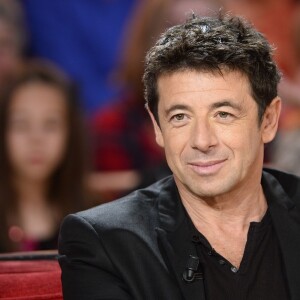 Le chanteur Patrick Bruel - Enregistrement de l'émission "Vivement Dimanche" à Paris le 28 octobre 2015