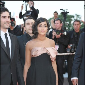 Tahar Rahim et Leila Bekhti à Cannes en 2009.