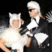 Fergie et Josh Duhamel dans la peau de Karl Lagerfeld et Choupette !