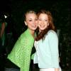 Kaley Cuoco et Amy Davidson, soeurs dans la série Touche pas à mes filles, en avril 2005 lors des Young Hot Hollywood Style Awards à Los Angeles.