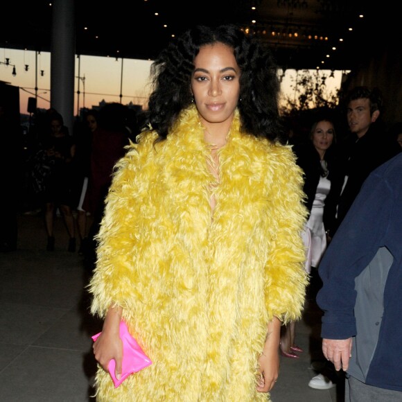 Solange Knowles - People à l'inauguration du Whitney Museum of American Art à New York, le 24 avril 2015.