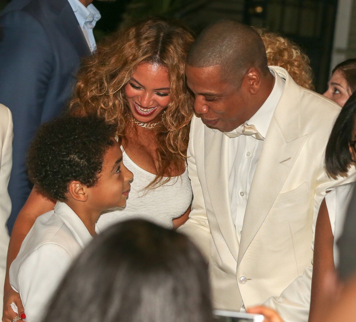 Photo Beyoncé et son mari JayZ s'amusent avec Daniel Julez Smith Jr
