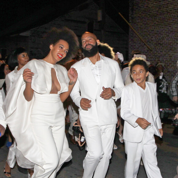 Fête du mariage de Solange Knowles et Alan Ferguson sur le thème de "Mardi Gras" dans le quartier français de la Nouvelle-Orléans, le 16 novembre 2014.