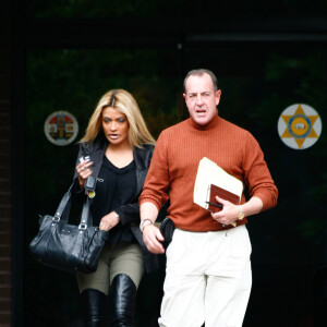 Michael Lohan s'est rendu à la prison de West Hollywood pour porter plainte contre son ex Kate Major à Los Angeles, le 23 mars 2011