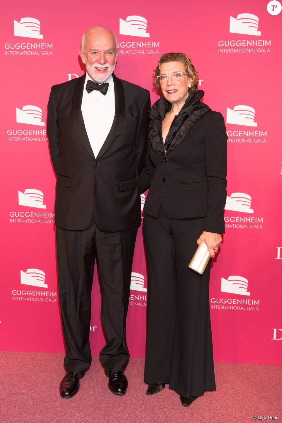Richard Armstrong et Dorsey Waxter lors du dîner de bienfaisance lors