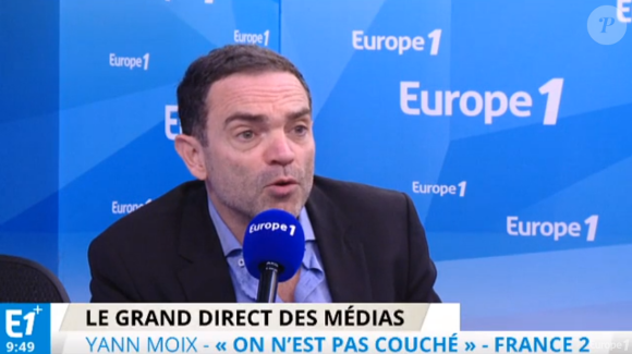 Yann Moix, en interview dans Le Grand Direct des médias sur Europe 1, le vendredi 6 novembre 2015.