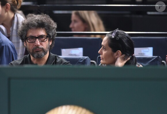 Radu Mihaileanu - People lors de la finale du BNP Paribas masters entre Novak Djokovic et Andy Murray à l'Accor Hotels Arena à Paris le 8 novembre 2015.