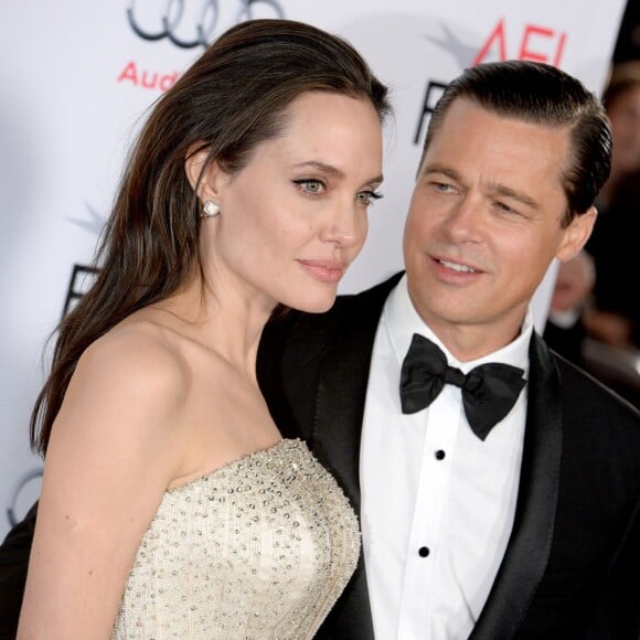 Angelina Jolie Pitt et Brad Pitt au AFI FEST 2015 à Los Angeles, le 15 novembre.