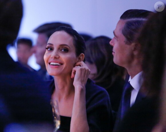 Angelina Jolie, Brad Pitt aux WSJ Magazine Innovator Awards à New York le 4 novembre 2015.