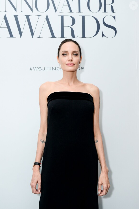 Angelina Jolie Pitt aux WSJ Magazine Innovator Awards à New York le 4 novembre 2015.