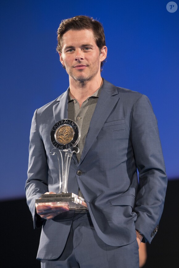 James Marsden - Remise de prix lors du Taormina Film Festival en Sicile en Italie, le 21 juin 2015.